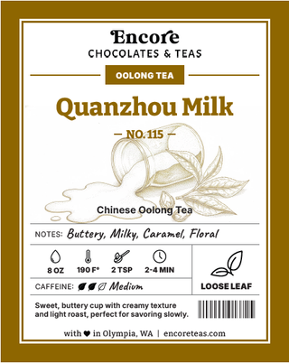 115 Quanzhou Milk ~ SOLD BY THE OZ