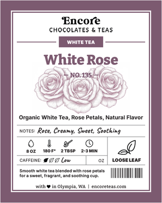 135 White Rose ~ SOLD BY THE OZ