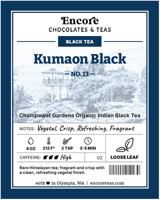 13 Kumaon Black ~ SOLD BY THE OZ