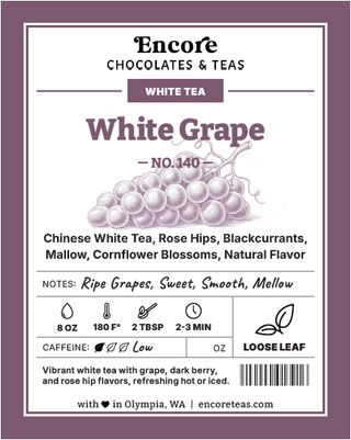 140 White Grape ~ SOLD BY THE OZ