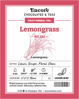 142 Lemongrass ~ SOLD BY THE OZ