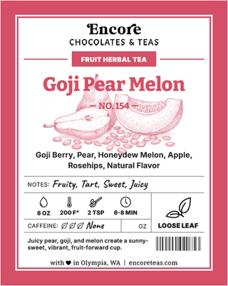 154 Goji-Pear Melon ~ SOLD BY THE OZ