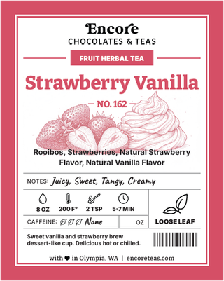 162 Strawberry Vanilla Herbal ~ SOLD BY THE OZ