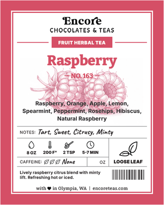 163 Raspberry Herbal ~ SOLD BY THE OZ