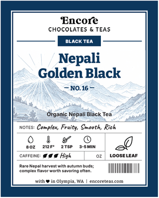 16 Nepali Golden Black ~ SOLD BY THE OZ
