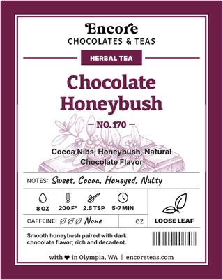 170 Chocolate Honeybush ~ SOLD BY THE OZ