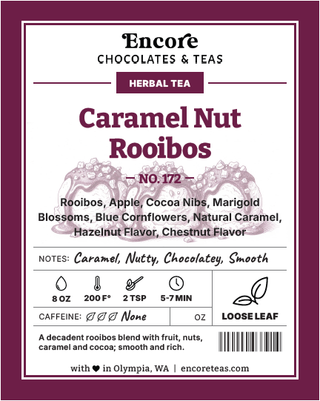 172 Caramel Nut Rooibos ~ SOLD BY THE OZ