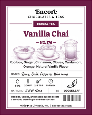 176 Vanilla Chai Herbal ~ SOLD BY THE OZ