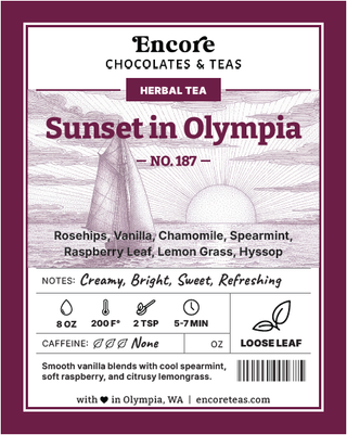 187 Sunset in Olympia ~ SOLD BY THE OZ