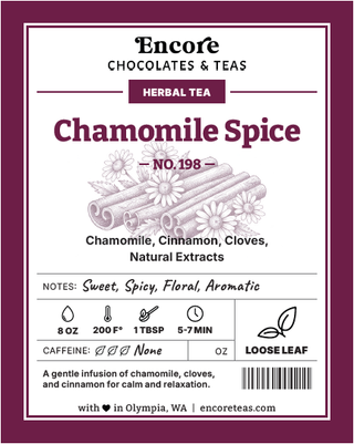 198 Chamomile Spice ~ SOLD BY THE OZ