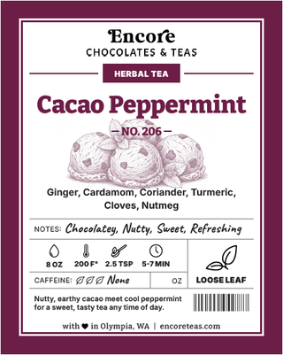206 Cacao Peppermint ~ SOLD BY THE OZ