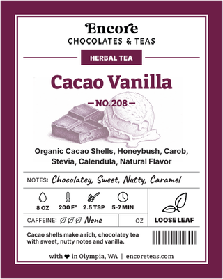 208 Cacao Vanilla ~ SOLD BY THE OZ
