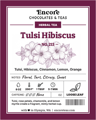 213 Tulsi Hibiscus ~ SOLD BY THE OZ
