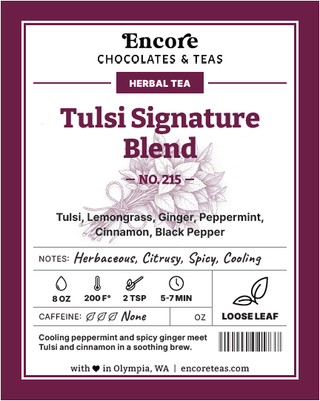215 Tulsi Signature Blend ~ SOLD BY THE OZ