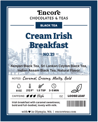 23 Cream Irish Breakfast ~ SOLD BY THE OZ