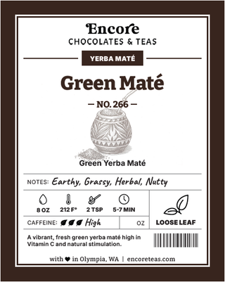 266 Green Mate ~ SOLD BY THE OZ