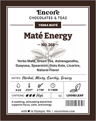 269 Mate Energy ~ SOLD BY THE OZ