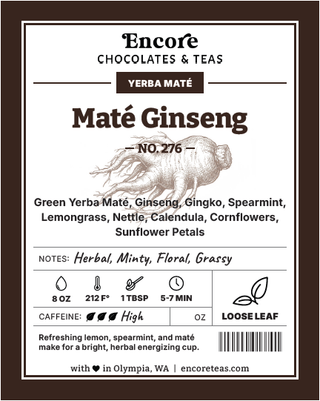 276 Mate Ginseng ~ SOLD BY THE OZ