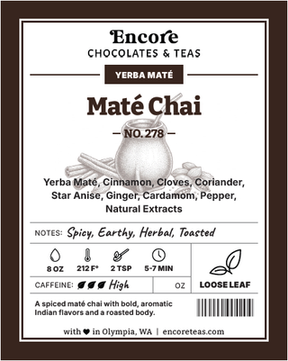 278 Mate Chai ~ SOLD BY THE OZ
