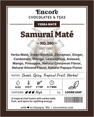 280 Samurai Mate ~ SOLD BY THE OZ