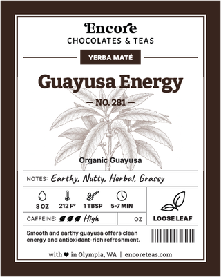 281 Guayusa Energy ~ SOLD BY THE OZ