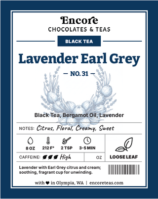 31 Lavender Earl Grey ~ SOLD BY THE OZ