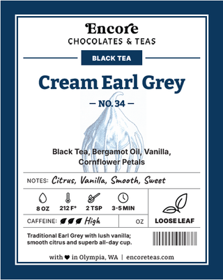 34 Cream Earl Grey ~ SOLD BY THE OZ