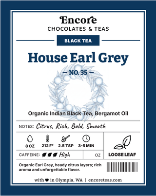 35 House Earl Grey ~ SOLD BY THE OZ