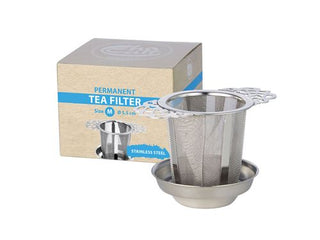 Stainless Steel Tea Strainer Lace Design