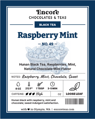 49 Raspberry Mint ~ SOLD BY THE OZ
