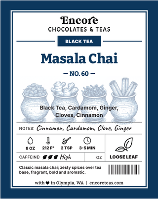 60 Masala Chai ~ SOLD BY THE OZ