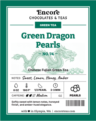 74 Green Dragon Pearls  ~ SOLD BY THE OZ