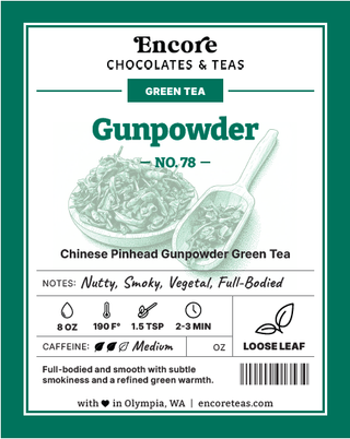 78 Gunpowder ~ SOLD BY THE OZ