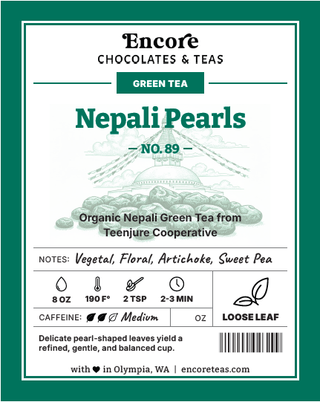 89 Nepali Green Pearls  ~ SOLD BY THE OZ