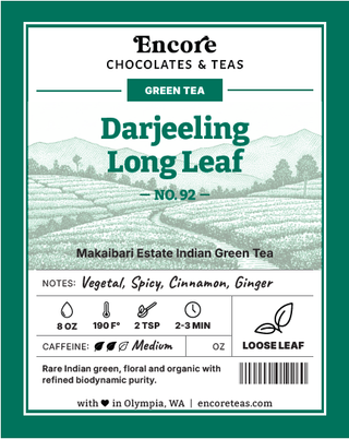 92 Darjeeling Long Leaf ~ SOLD BY THE OZ