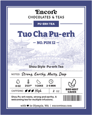 PUH 12 Tuo Cha Pu-erh