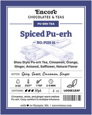 PUH 16 Spiced Pu-erh