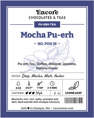 PUH 18 Mocha Pu-erh