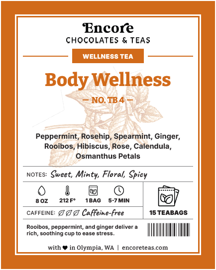 TB 04 Body Wellness – Encore Chocolates & Teas