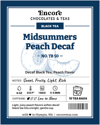 TB 50 Midsummer's Peach Decaf