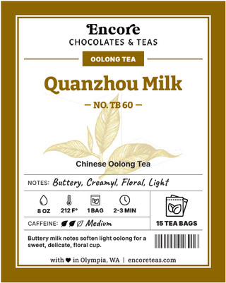 TB 60  Quanzhou Milk Oolong