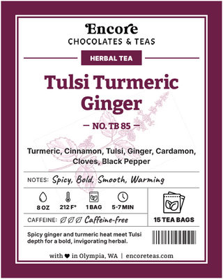 TB 85 Tulsi Turmeric Ginger