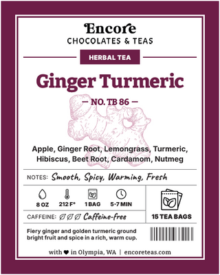 TB 86 Ginger Turmeric